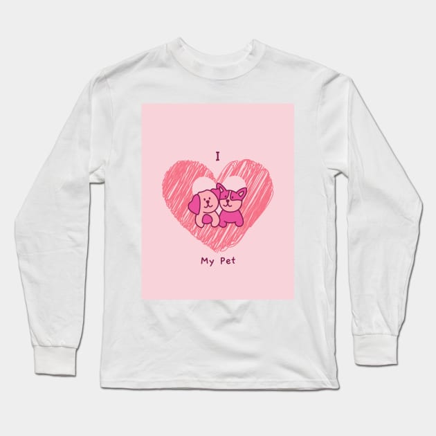 pet Long Sleeve T-Shirt by milicab